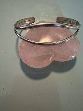 70’s Vintage Signed Sterling Cuff Bracelet for Sm Wrist